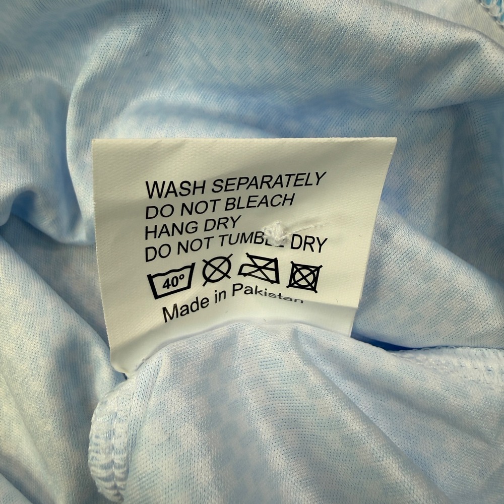 Collars & Co Mens Size Large Relaxed Polo Shirt Sky Blue Vantage Performance NEW - Picture 6 of 6